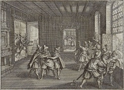  La seconde défenestration de Prague, Matthäus Merian (1662)