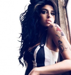 La chanteuse de jazz londonienne Amy Winehouse 