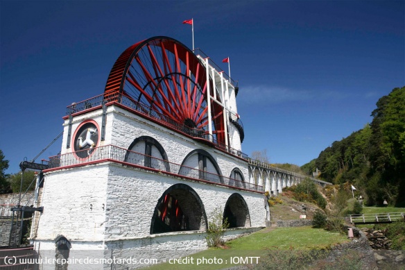 La Great Laxey Wheel de l'Ile de Man La Great Laxey Wheel de l'Ile de Man
