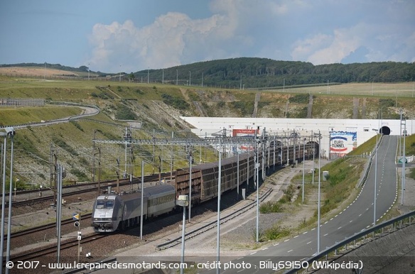 La navette Euro Tunnel 
