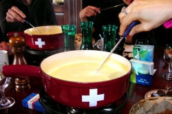 Fondue Suisse au fromage 