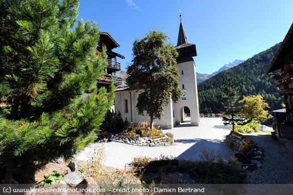 Edifiée à l'origine en 1831, l'église actuelle date de 1950