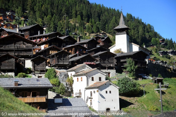 Le village de Grimentz 