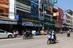 Une route en Thaïlande