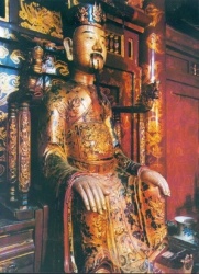 Statue de ?inh Bo Linh, premier empereur du ?ai Co Viet 